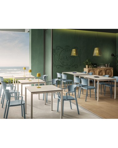 Sedia Abuela GABER impilabile design outdoor | BHOME