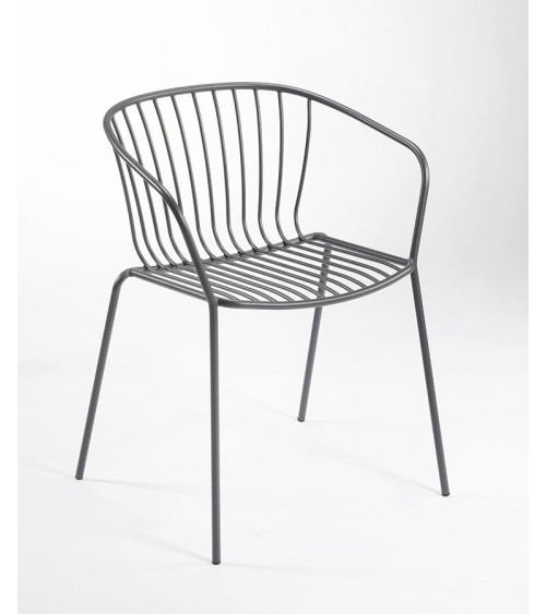 Chaise Amitha GABER acier outdoor | BHOME