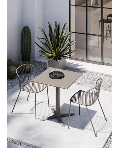 Amitha Stuhl GABER Outdoor Stahl | BHOME