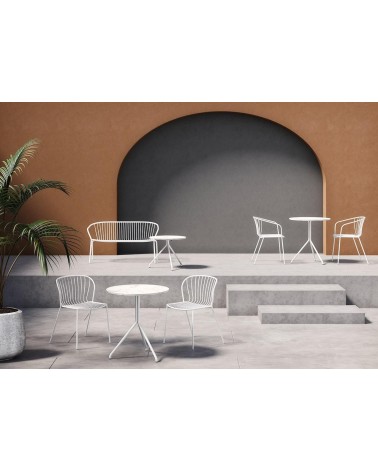 Amitha Stuhl GABER Outdoor Stahl | BHOME