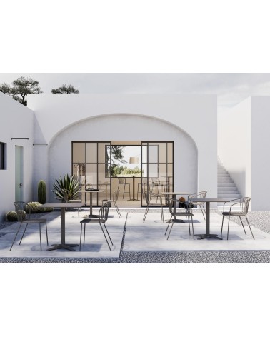 Chaise Amitha GABER acier outdoor | BHOME
