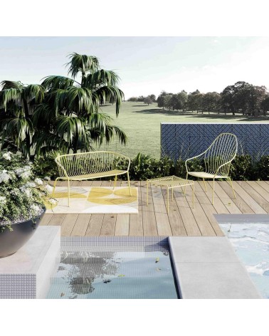 Amitha Lounge armchair GABER outdoor design | BHOME