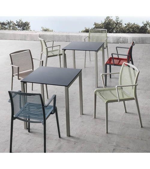 Sedia Avenica GABER con braccioli outdoor | BHOME