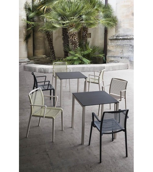 Silla Avenica GABER con reposabrazos outdoor | BHOME