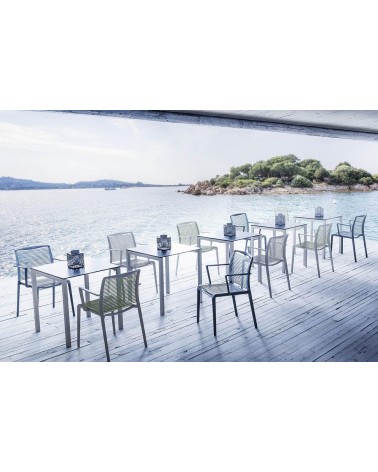 Avenica chair GABER with armrests outdoor | BHOME