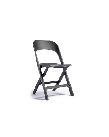 Flap folding chair GABER in technopolymer