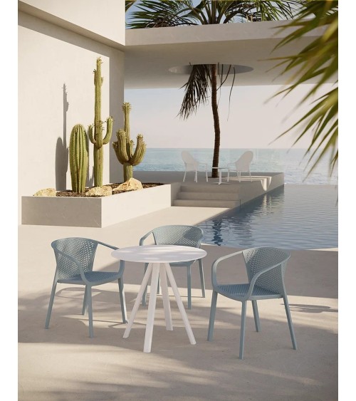 Chaise Gianet GABER empilable outdoor | BHOME