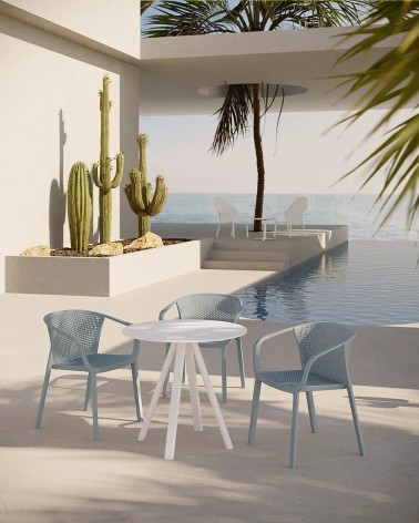 Gianet chair GABER stackable outdoor design | BHOME