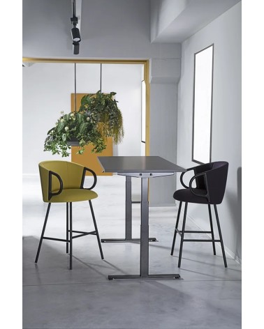 Taburete Cucaracha Slim GABER con reposabrazos | BHOME