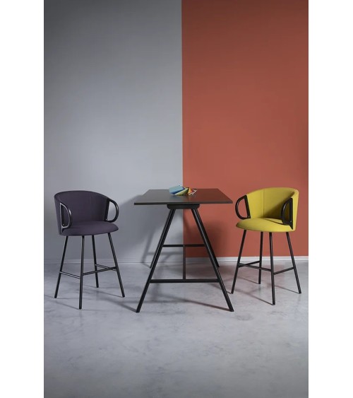 Taburete Cucaracha Slim GABER con reposabrazos | BHOME