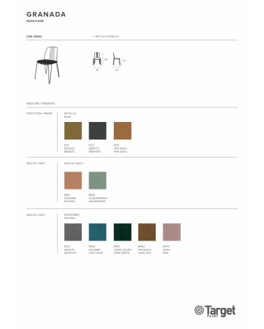 Silla Granada – Target Point | Bhome by Arredi Barbàra