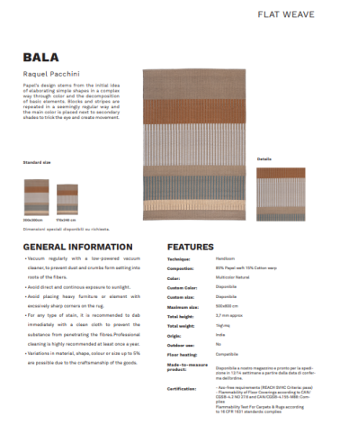 Bala Karpeta | Bhome by Arredi Barbàra