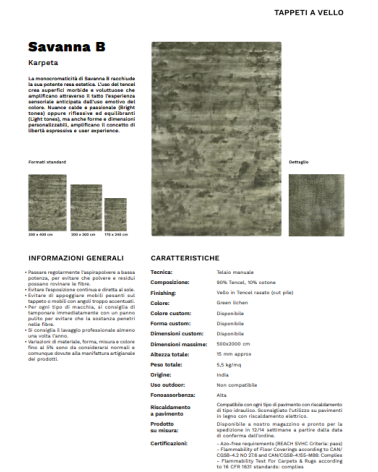 Savanna B Karpeta | Bhome by Arredi Barbàra