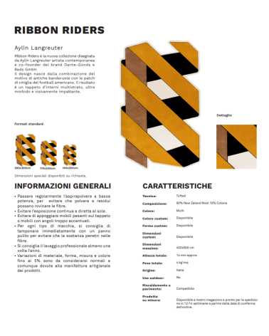 Ribbon Riders Karpeta | Bhome by Arredi Barbàra