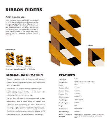 Ribbon Riders Karpeta | Bhome by Arredi Barbàra