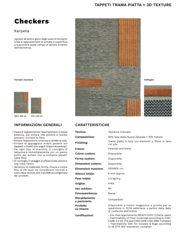 Checkers Karpeta | Bhome by Arredi Barbàra