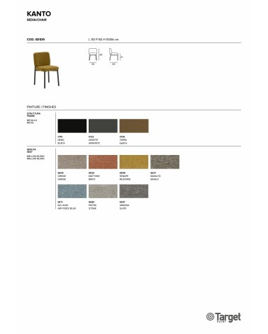 Sedia Kanto – Target Point | Bhome by Arredi Barbàra