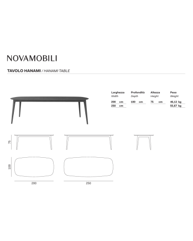 Tavolino Hanami Novamobili | Bhome by Arredi Barbàra