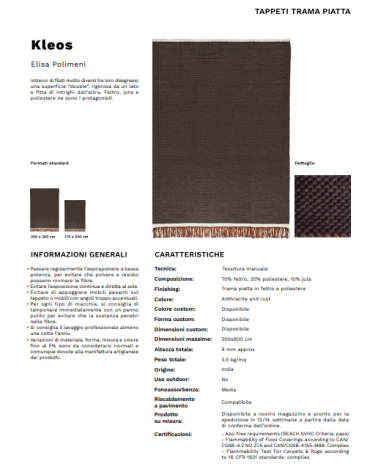 Kleos Karpeta | Bhome by Arredi Barbàra