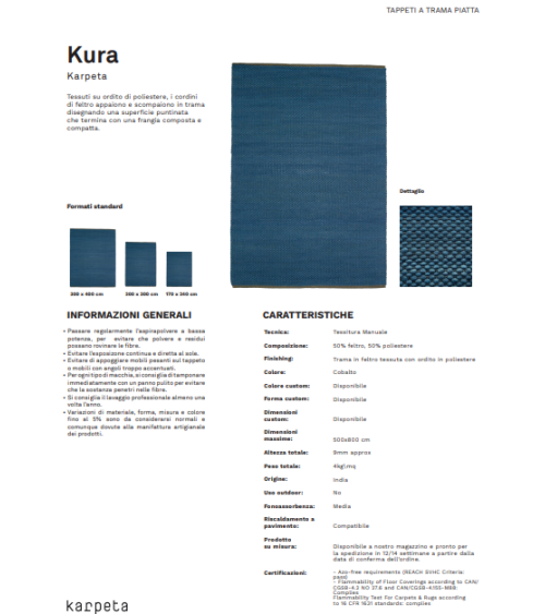 Kura Karpeta | Bhome by Arredi Barbàra