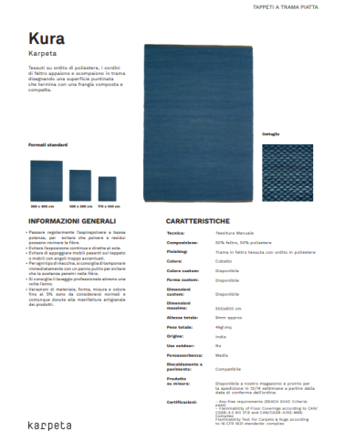 Kura Rug Karpeta | Bhome by Arredi Barbàra