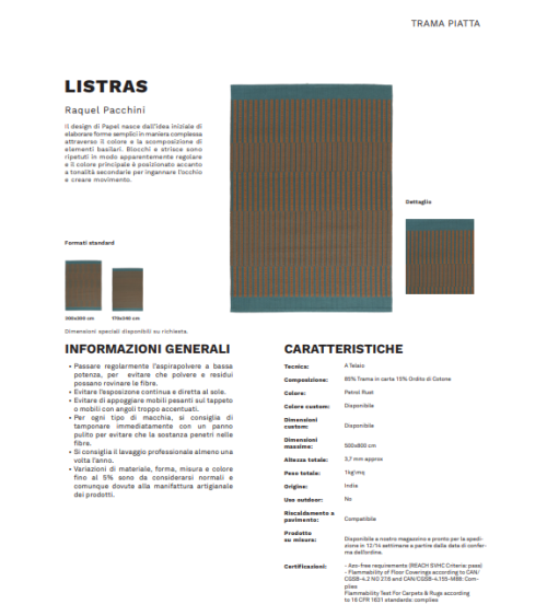 Listras Rug Karpeta | Bhome by Arredi Barbàra