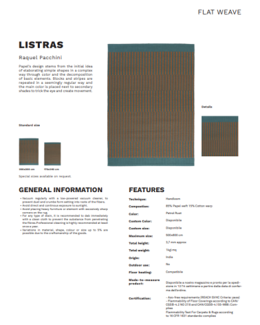 Alfombra Listras Karpeta | Bhome by Arredi Barbàra