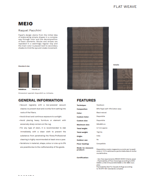 Meio Karpeta | Bhome by Arredi Barbàra