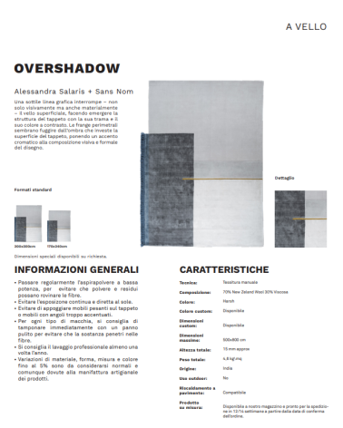 Overshadow – Harsh Teppich Karpeta | Bhome by Arredi Barbàra