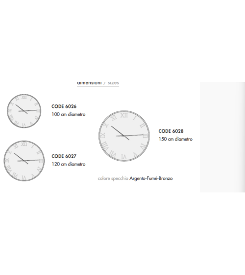 Orologio Borea Comfort Vessicchio | Bhome by Arredi Barbàra