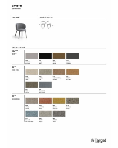 Kyoto Stuhl – Target Point | Bhome by Arredi Barbàra