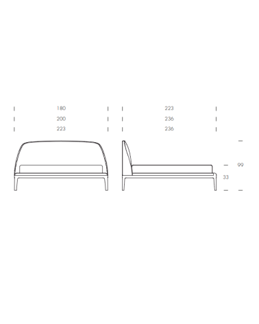 Bernini Bett Tonin Casa | Bhome by Arredi Barbàra