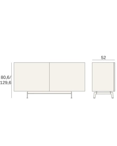 Bay Sideboard Novamobili | Bhome by Arredi Barbàra