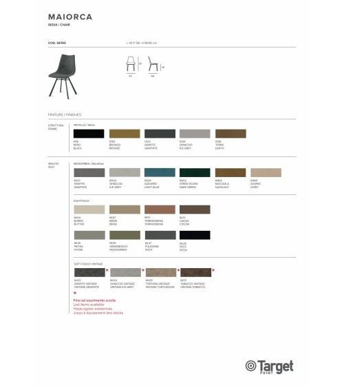 Silla Maiorca – Target Point | Bhome by Arredi Barbàra