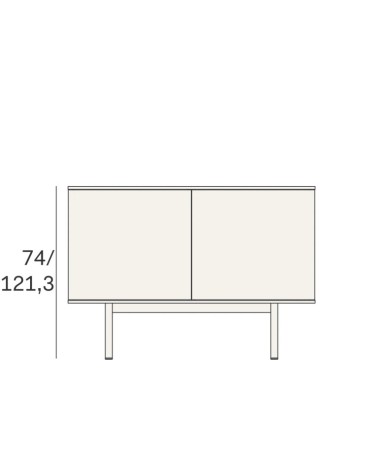 Fjord Sideboard Novamobili | Bhome by Arredi Barbàra