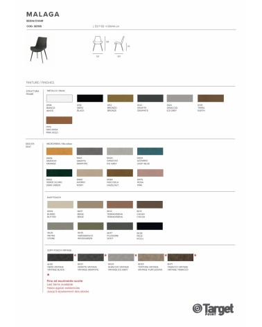Chaise Malaga – Target Point | Bhome by Arredi Barbàra