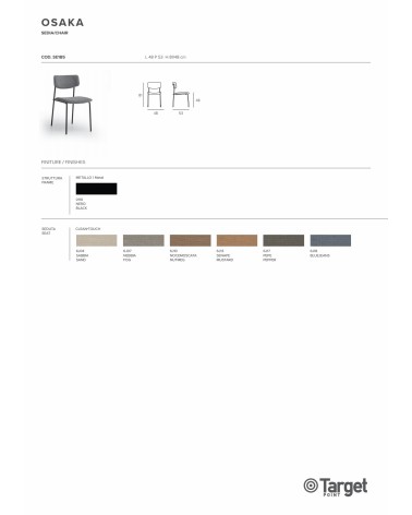 Osaka Chair – Target Point | Bhome by Arredi Barbàra