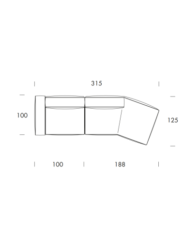 Cleto Sofa TONIN CASA | BHOME by Arredi Barbàra
