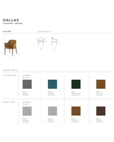 Butaca Dallas TARGET POINT | BHOME by Arredi Barbàra