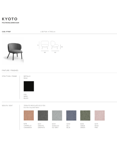 Sessel Kyoto TARGET POINT | BHOME by Arredi Barbàra