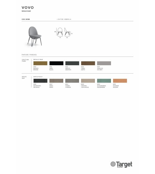 Silla Vovo – Target Point | Bhome by Arredi Barbàra