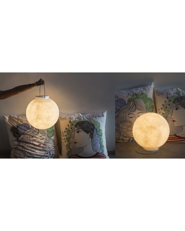 Lampada a batteria Luna Take Away IN-ES.ARTDESIGN | BHOME by Arredi Barbàra