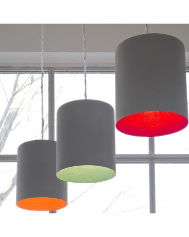 Lampada a sospensione Bin Cemento IN-ES.ARTDESIGN | BHOME by Arredi Barbàra