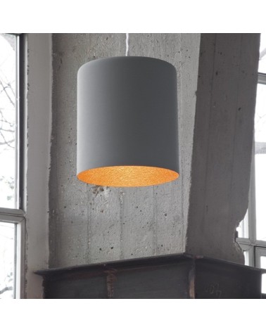 Lampada a sospensione Bin Cemento IN-ES.ARTDESIGN | BHOME by Arredi Barbàra