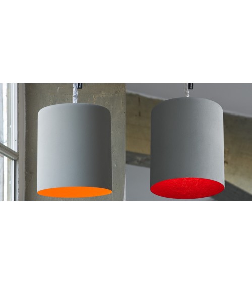 Lampada a sospensione Bin Cemento IN-ES.ARTDESIGN | BHOME by Arredi Barbàra