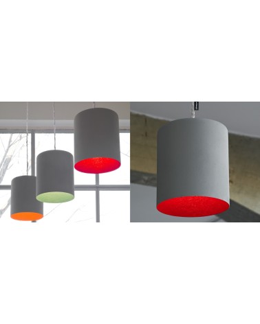 Pendelleuchte Bin Cemento IN-ES.ARTDESIGN | BHOME by Arredi Barbàra