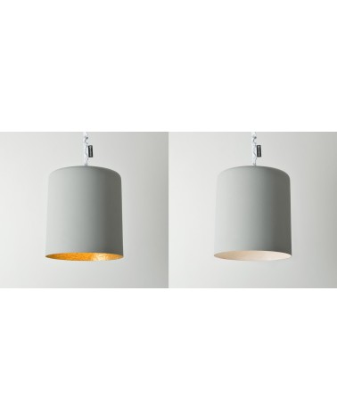 Lampada a sospensione Bin Cemento IN-ES.ARTDESIGN | BHOME by Arredi Barbàra