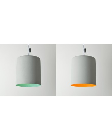 Lampada a sospensione Bin Cemento IN-ES.ARTDESIGN | BHOME by Arredi Barbàra