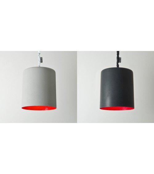 Lampe suspension Bin Cemento IN-ES.ARTDESIGN | BHOME by Arredi Barbàra
