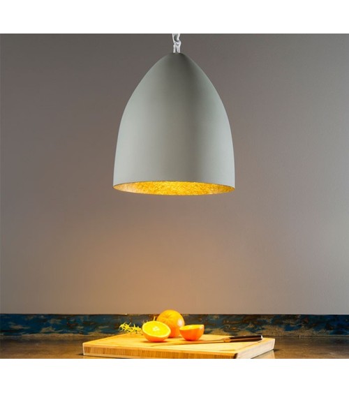 Lampada a sospensione Flower S Cemento IN-ES.ARTDESIGN | BHOME by Arredi Barbàra